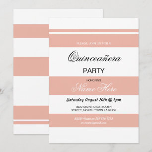 Convite 15 Para Festa de aniversário De Cinceaner