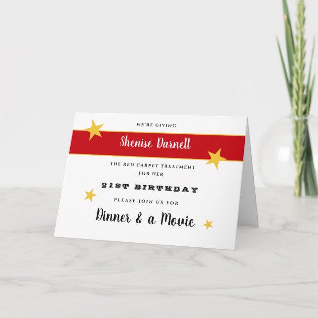 Convite 21 ruas ou qualquer festa de Janto e filme de aniv (Frente)