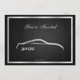 Convite 350Z elegante