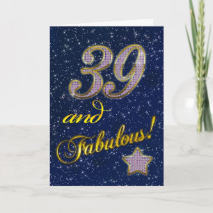Convite 39th Birthday party Invitation