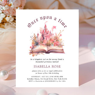 Convite à Aniversário da Princesa Rosa