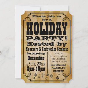 Convite à antiga da festa natalícia do país do