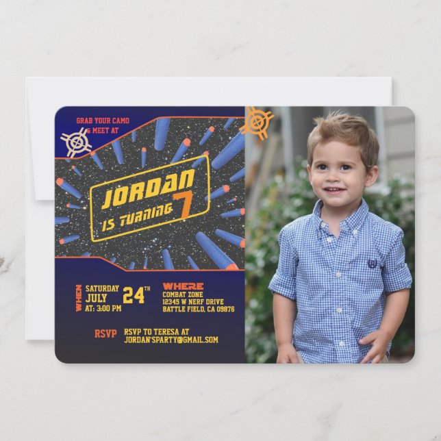 Convite à Arma Dart (Frente)