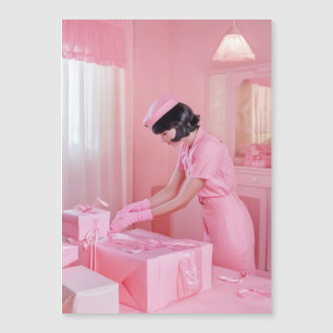 Convite A Arte da Maçã Rosa