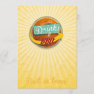 Convite à BBQ na 50er-Jahre-Style