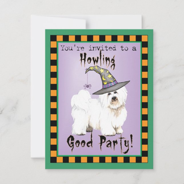 Convite à Bruxa de Coton (Frente)