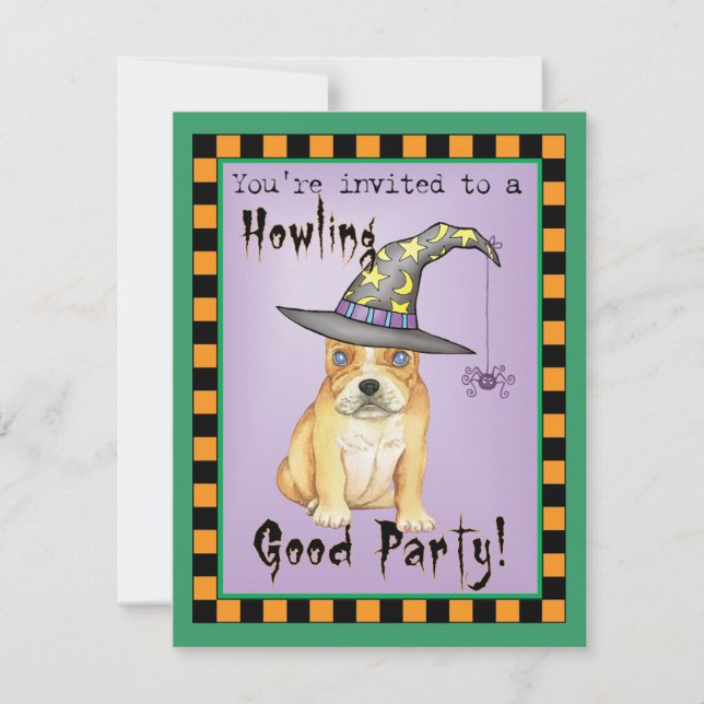 Convite à Bruxa Francesa (Frente)