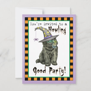 Convite à Bruxa Newfie