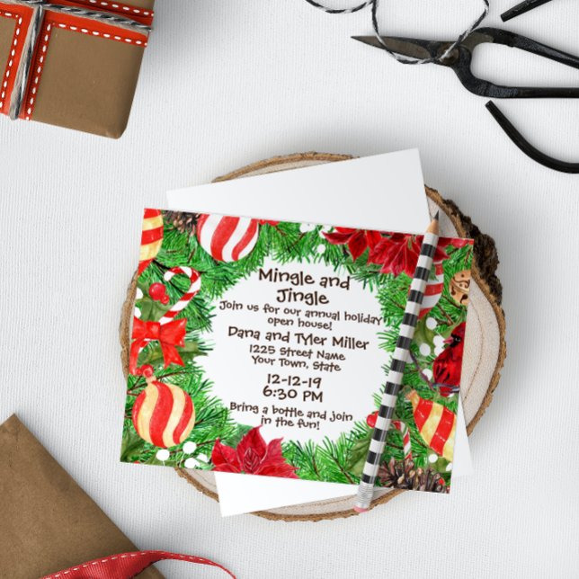 Convite à Casa Aberta de Natal (Criador carregado)