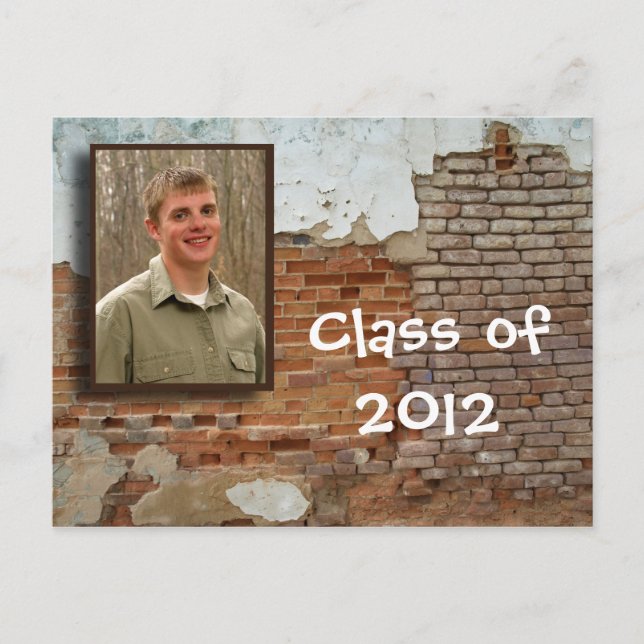 convite à casa aberta - muro desmoronante. (Frente)