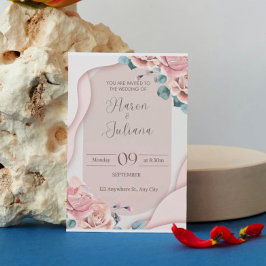 Convite à Celebração Casada - Keepsael Elegante