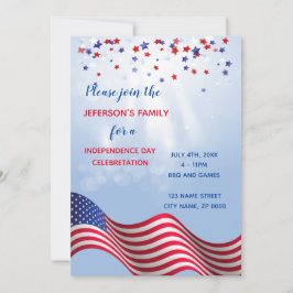 Convite à celebração de 4 de julho