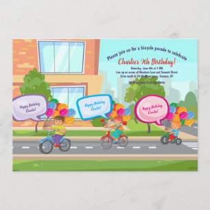 Convite à Celebração de Aniversário da Parada de B