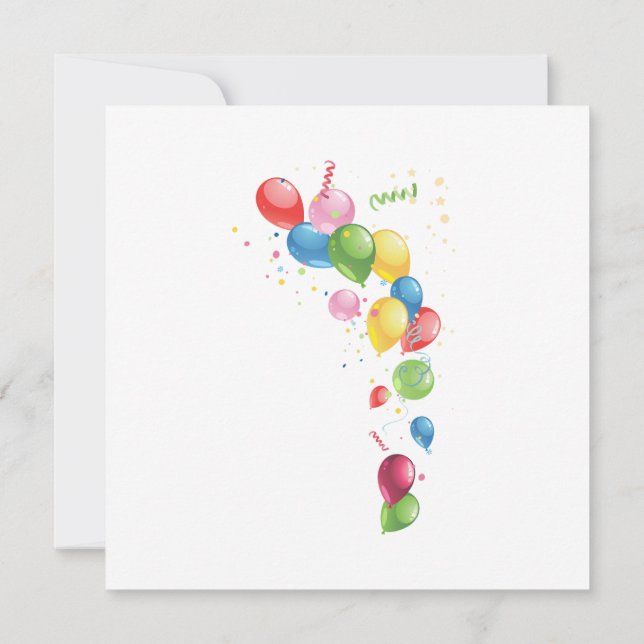 Convite à Celebração de Aniversário de 80 (Verso)