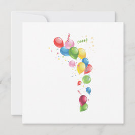 Convite à Celebração de Aniversário de 80