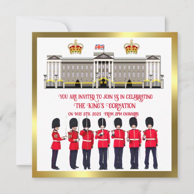 Convite à celebração de coroação (Frente)