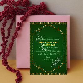 Convite à Celebração de Makar Sankranti