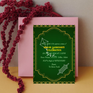 Convite à Celebração de Makar Sankranti