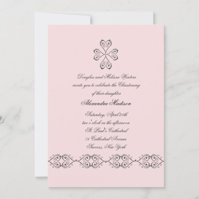 Convite à Celebração Religiosa Cruzada (Frente)