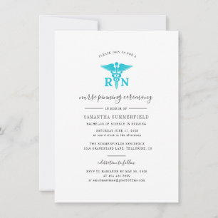 Convite à Cerimônia de Pinning para Enfermeira F