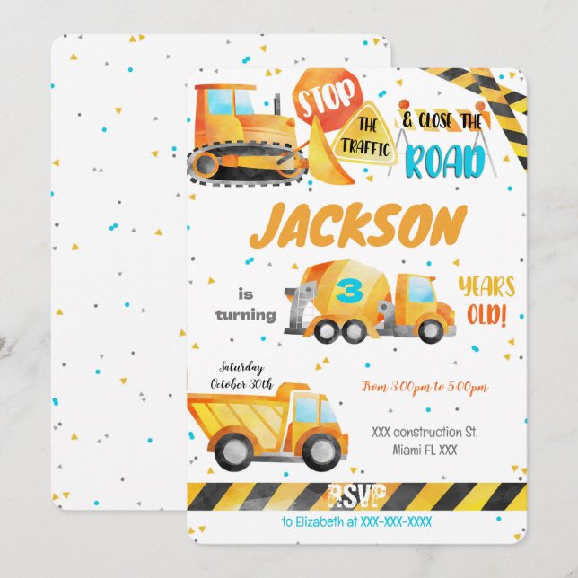 Convite à Construção (Frente/Verso)