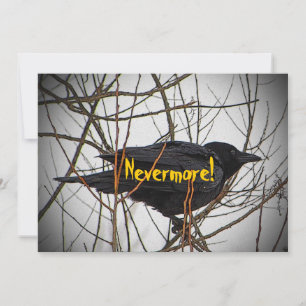 Convite à Coroa Negra do Halloween