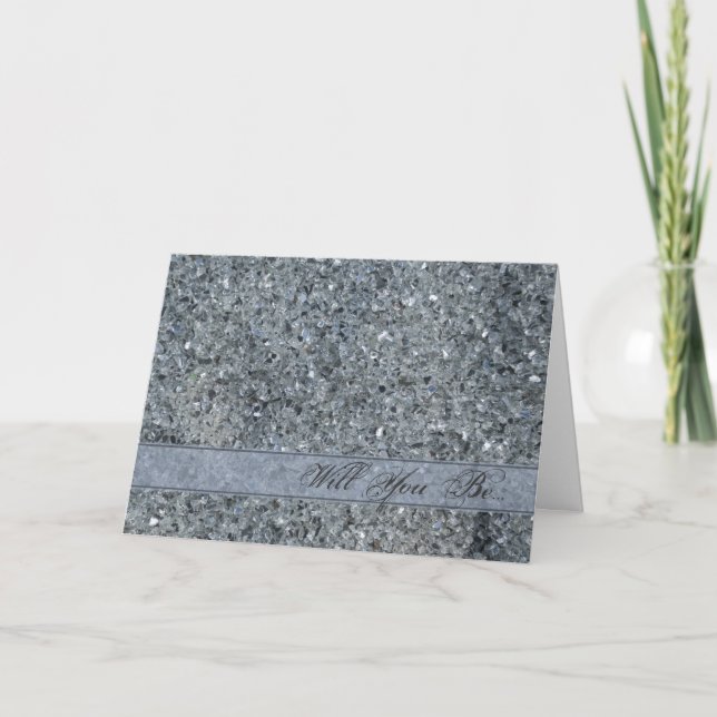 Convite A faísca do falso seja minha dama de honra (Frente)