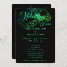 Convite à Festa de casamento Elegante