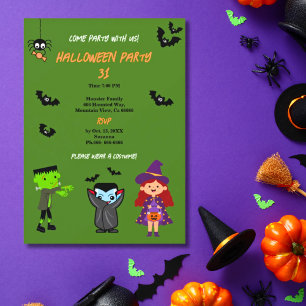 Convite à Festa de Festa de Feira de Halloween