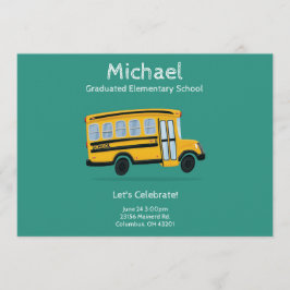 Convite à Festa de formatura da Criança - Editável