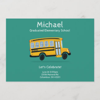 Convite à Festa de formatura da Criança - Editável