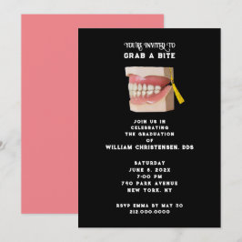 Convite à Festa de formatura da Dentist Dental Sch