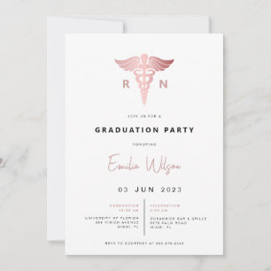 Convite à Festa de formatura da Escola de Enfermag