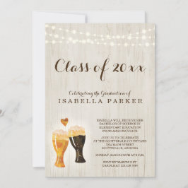 Convite à Festa de formatura de cervejaria | Cerve