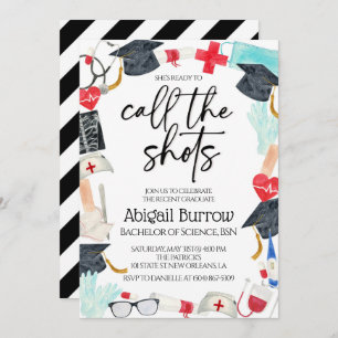 Convite à Festa de formatura de Enfermagem