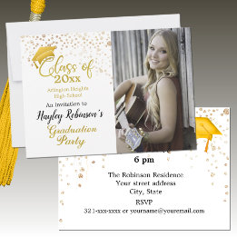 Convite à Festa de formatura de Fotografias do Bon