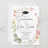 Convite à festa de formatura, Graduação em Flor Se