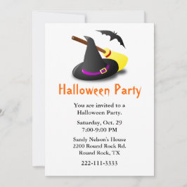 Convite à Festa de Halloween