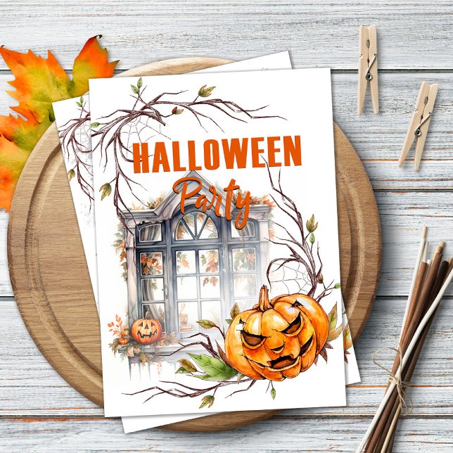 Convite à Festa de Halloween com С Chocado (Criador carregado)