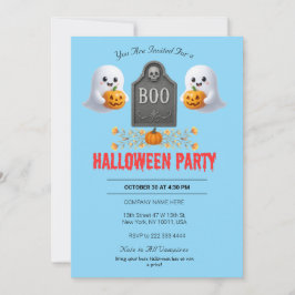Convite à Festa de Halloween do Office Spooky