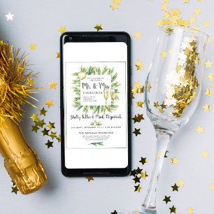 Convite à Festa de noivado de Natal