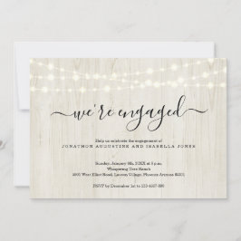 Convite à Festa de noivado russa