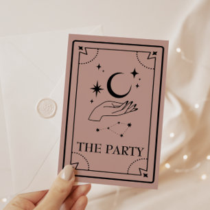 Convite à Festa de solteira Tarot Mystic Fortune
