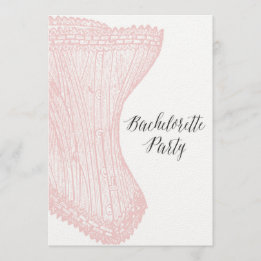 Convite à Festa de solteira Vintage