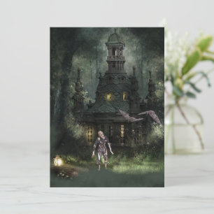 Convite à Festa Zombie Halloween