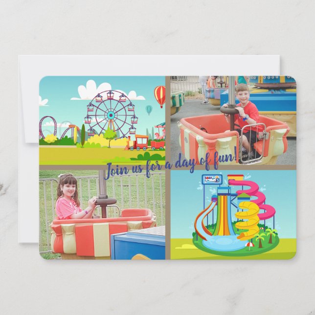 Convite a Fotos de Carros e Soaker (Frente)