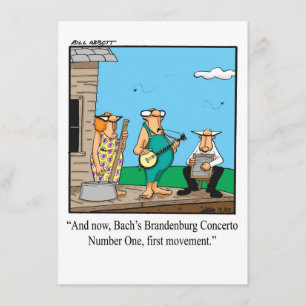 Convite à Graduação da Ensino de Música Engraçado