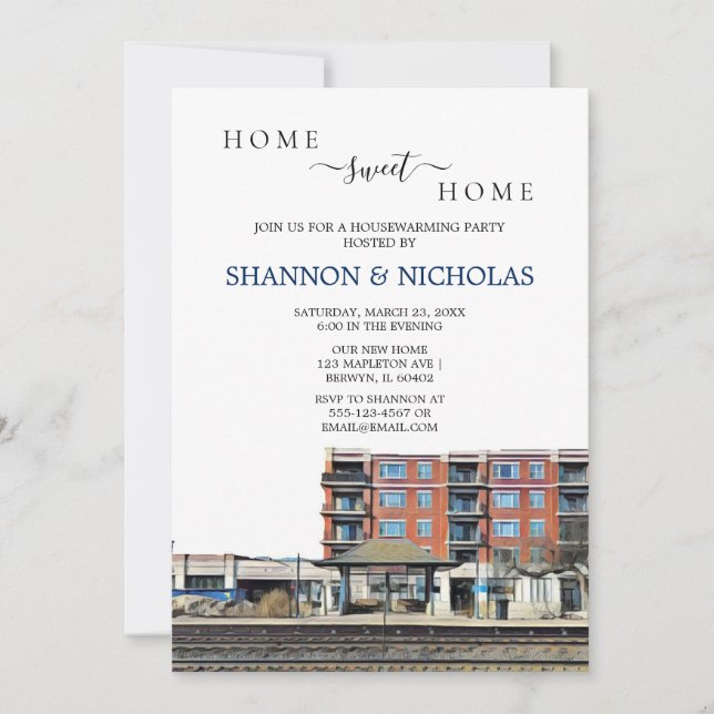 Convite à habitação para o depósito de comboios Be (Frente)