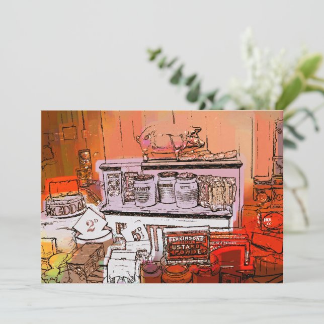 CONVITE À INGLATERRA VICTORIANA (Em pé/Frente)