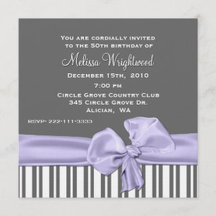 Convite à moda do aniversário das cinzas e da